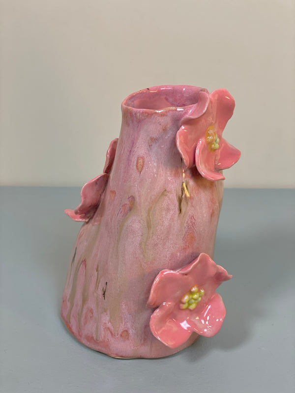 Lyserød Vase