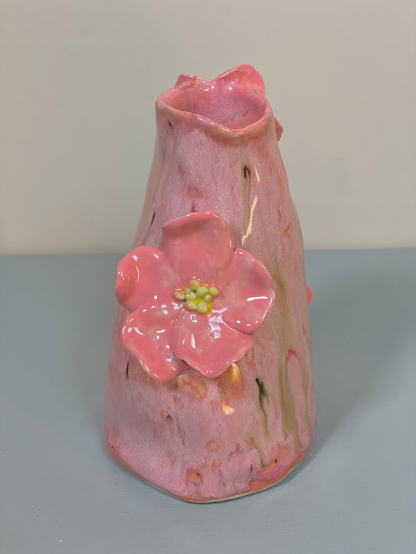 Lyserød Vase